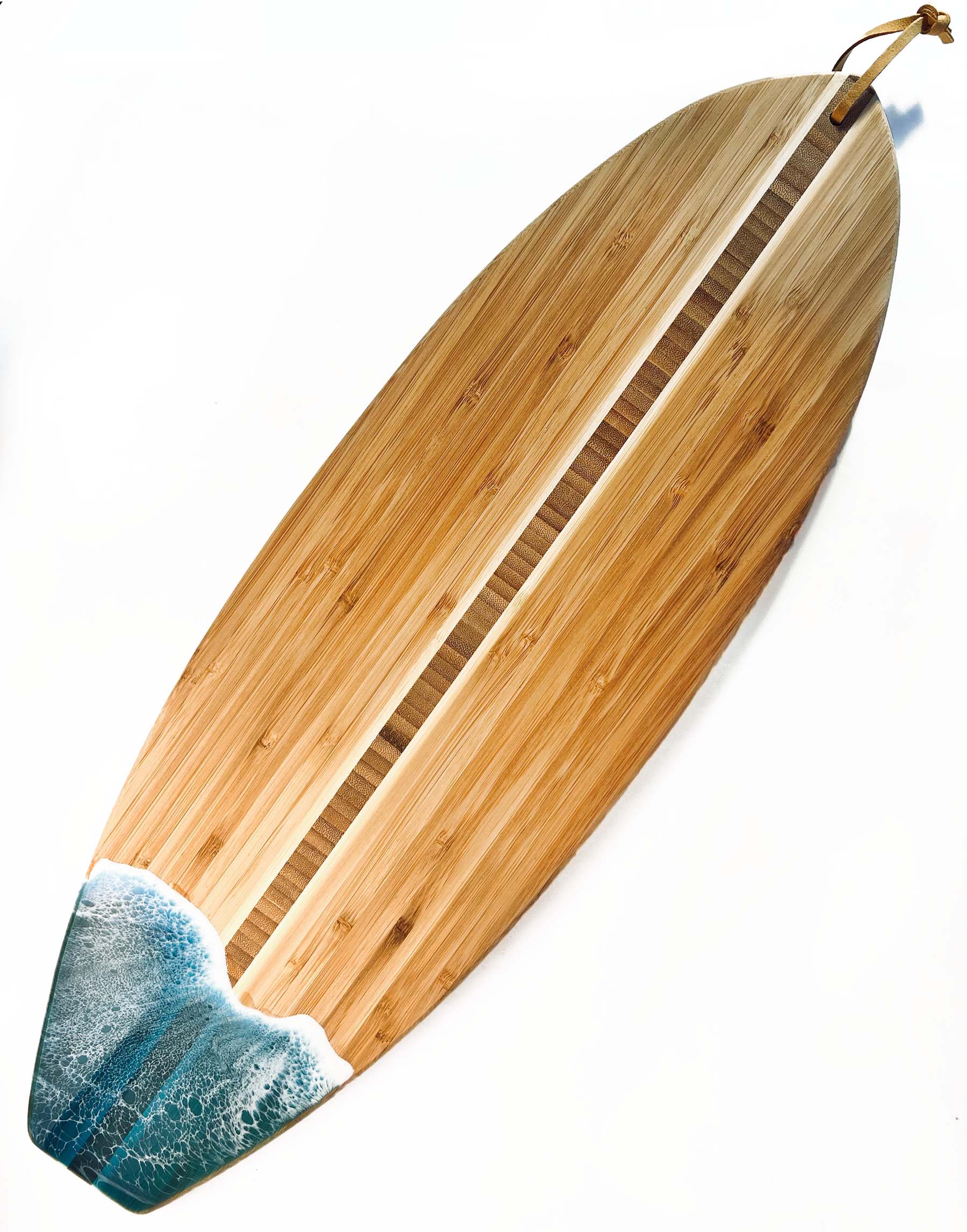 Surfboard Cutting Board - Bamboo - Sky to Sea Dronography and Art